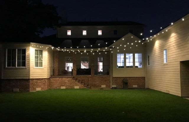 Houston Outdoor Bistro and Patio Lighting - 1 - Space City Lights
