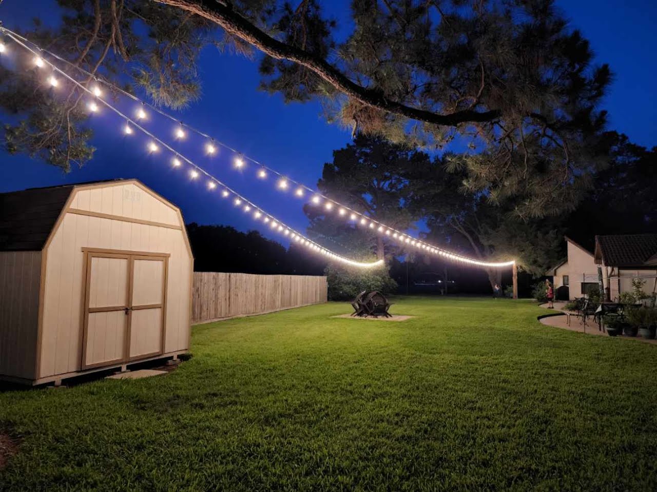 Houston Outdoor Bistro and Patio Lighting - 6 - Space City Lights